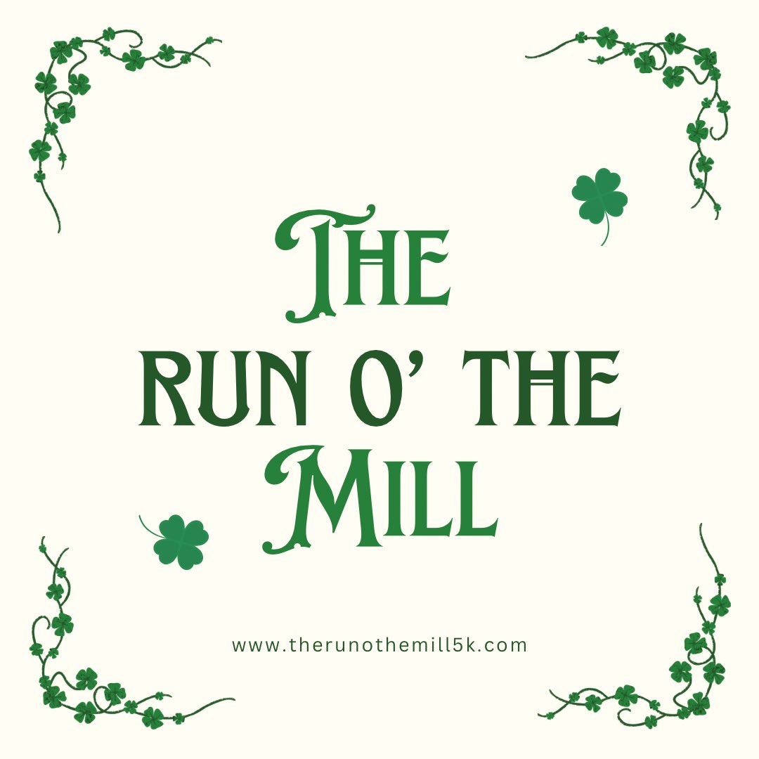 TheRunOtheMill's tweet image. Race day (March 9) is quickly approaching! Registration closes on Thursday, March 7 at 11:59 p.m.

Race packet pick-up:
When?
Fri, March 8 from 3:30 p.m. - 6:30 p.m.
Sat, March 9 from 7:00 a.m. - 8:00 a.m.

Where?
Clinton Rec Center at 63 Halstead St. 

SIGN UP NOW!!! 
☘️🇮🇪🏃