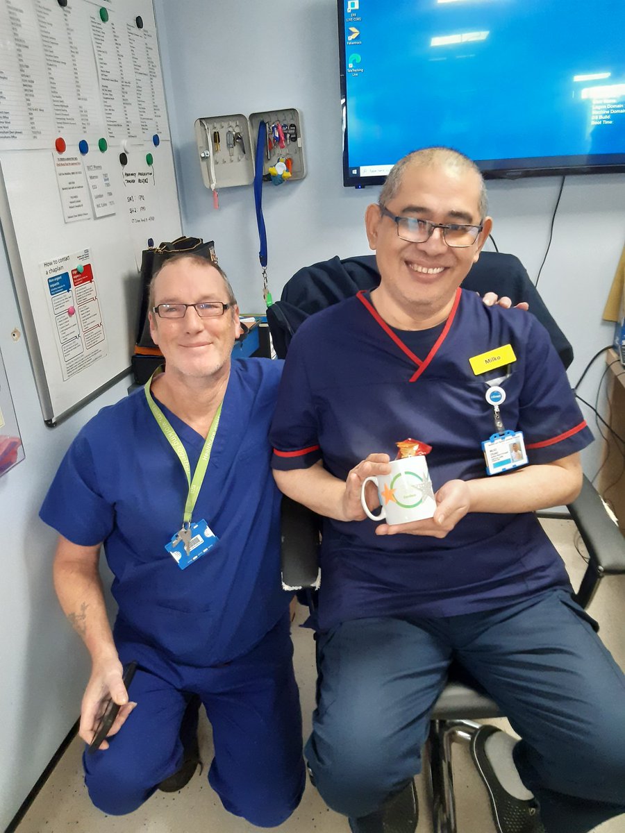 The Hug in a Mug has been passed in #CCUBasildon ! 🌟 Well done to Norman for giving to Milko! #MSEValues #MSETeam <a href="/SujaGeorge08/">Suja George</a> <a href="/MSEHospitals/">Mid and South Essex NHS Foundation Trust</a> <a href="/MSEloveNURSING/">MSE love NURSING 🏳️‍🌈</a> <a href="/MSEinclusion/">NHS MSE Inclusion & Engagement</a>