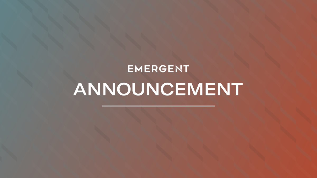 Emergent (NYSE: EBS) will host a conference call on Wednesday, March 6 at 5:00 pm ET to discuss financial results for the fourth quarter and full year 2023. Emergent’s newly appointed president and CEO, Joseph C. Papa, will provide remarks. wego.emergentbiosolutions.com/431Ma5d