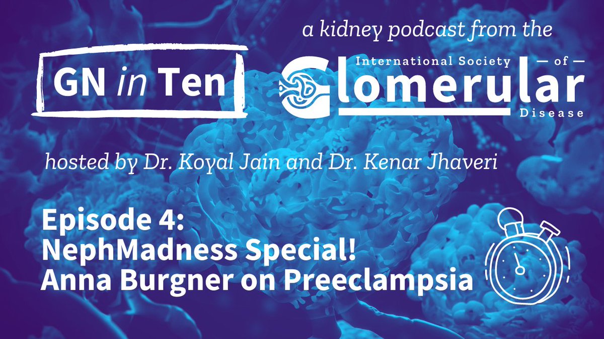 International Society of Glomerular Disease (@isgdtweets) on Twitter photo In this special #NephMadness episode, Executive Team member <a href="/anna_burgner/">Anna Burgner MD MEHP</a> joins us on the GN in Ten podcast to talk preeclampsia — the most common glomerular disorder in the world! share.transistor.fm/s/c81cd49f In this special #NephMadness episode, Executive Team member <a href="/anna_burgner/">Anna Burgner MD MEHP</a> joins us on the GN in Ten podcast to talk preeclampsia — the most common glomerular disorder in the world! share.transistor.fm/s/c81cd49f