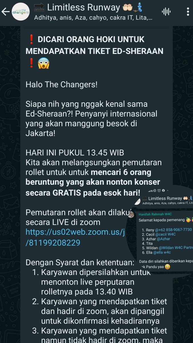 disettingmisuh's tweet photo. WTS Ed Sheeran mathematics tour concert! Orange Category.
hasil hadiah undian kantorrr..
gabisa hadir karena menemani istri yg sedang hamil 🤰🤰🤰 https://t.co/KOiSM5QfKX