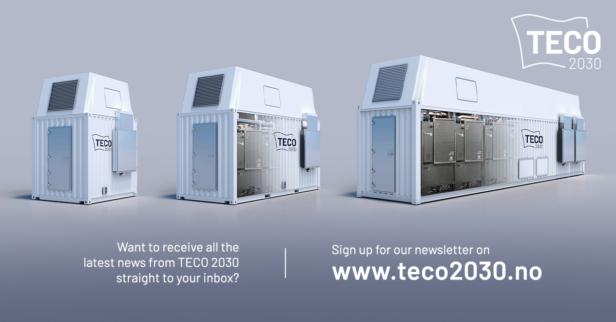 Do you want to stay up to date with the latest TECO 2030 news? Sign up for our newsletters here: teco2030.no/subscribe/. #newsletter #fuelcells #hydrogen