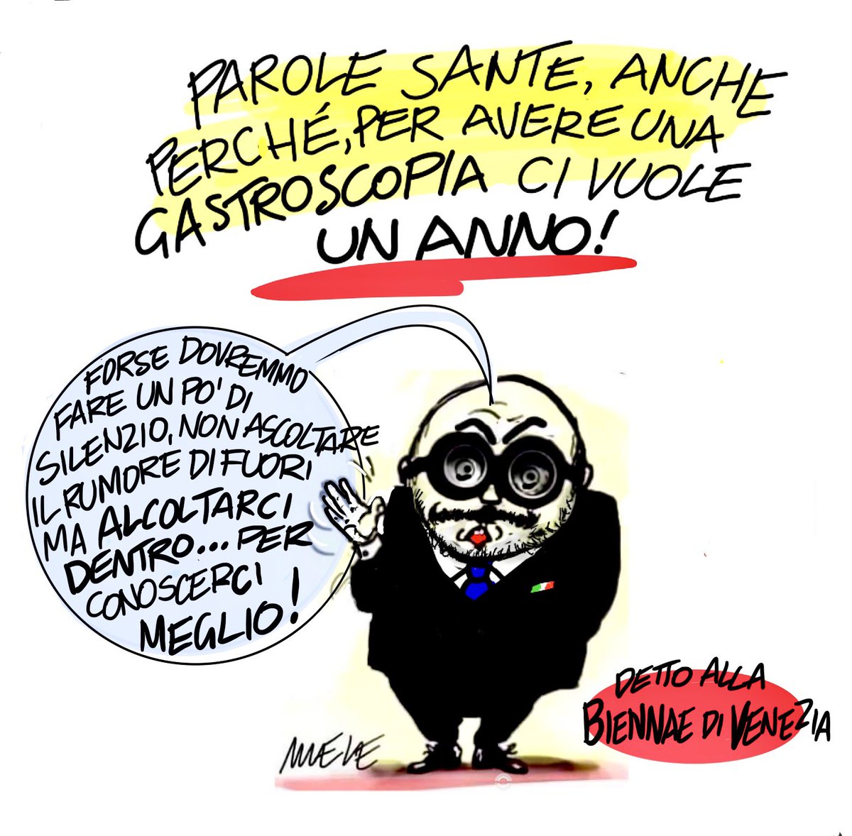 #Sangiuliano #faresilenzio #ascoltointeriore  #vaffanguro #BiennalediVenezia #facciamorete #FacciamoRete