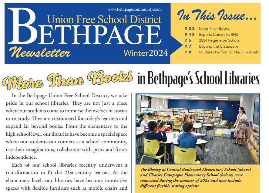 Winter Newsletter bethpagecommunity.com/article/148570…