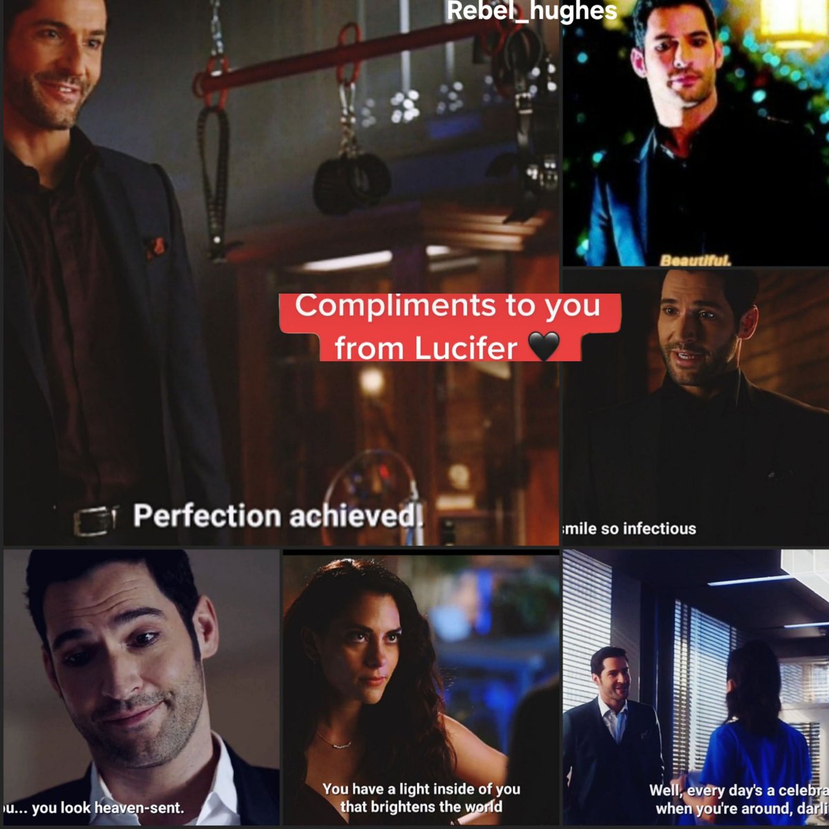 #WorldComplimentDay #TomEllis #Lucifer hope everyone knows how beautiful they truley are here each and every one of you make my day just a bit brighter