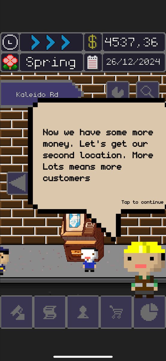 <a href="/vmtgame/">Vending Machine Tycoon</a> there’s a nice tutorial to start the journey. join us in the game