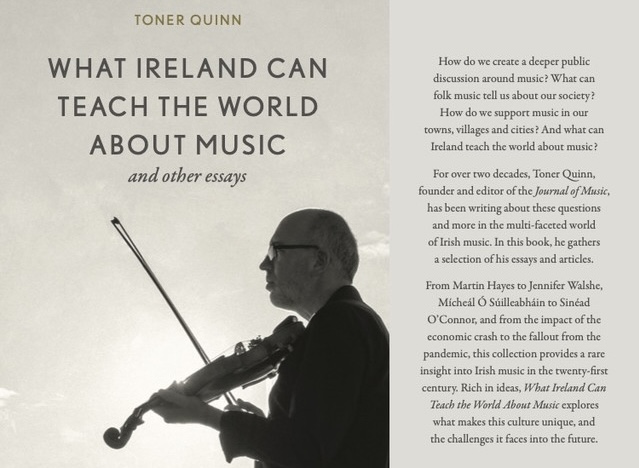 'What Ireland Can Teach the World About Music' is now available from the University of Galway Bookshop in the James Hardiman Building. For a full list of stockists, visit journalofmusic.com/shop