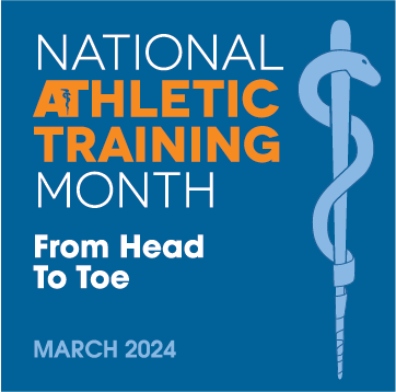 Happy National Athletic Training Month to the <a href="/NATA1950/">NATA</a> family.  It's ok to take a minute to pat yourself on the back for being conscientious about what you do, competent with your skills, and courteous with all people.