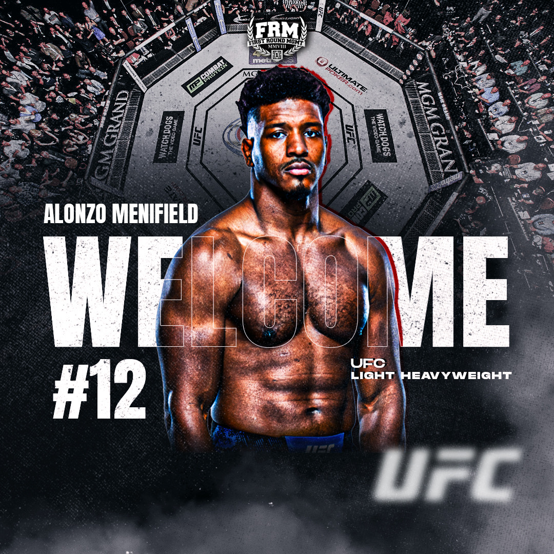 Alonzo Menifield (@alonzomenifield) on Twitter photo Very proud to announce that I have signed with the best representation money can buy! Looking forward to the future! #Atomic #UFC #FRM <a href="/FirstRoundMgmt/">FirstRoundMgmt</a> Very proud to announce that I have signed with the best representation money can buy! Looking forward to the future! #Atomic #UFC #FRM <a href="/FirstRoundMgmt/">FirstRoundMgmt</a>