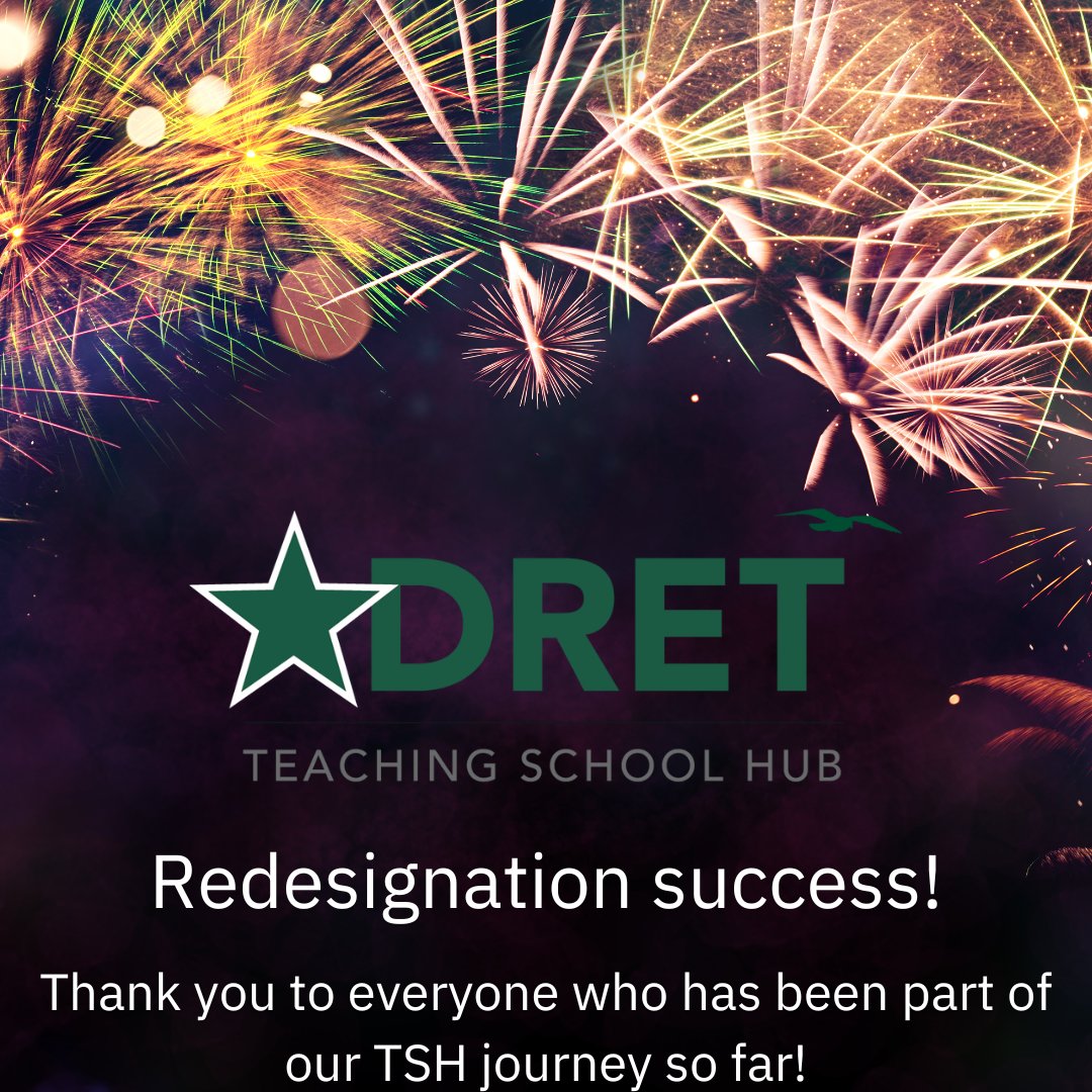 🎉 We are delighted to be redesignated as a Teaching School Hub to serve schools across North & North East Lincolnshire for the next four years.
We are thrilled to be continuing our work supporting teachers and leaders in their professional development. @DRETnews #GoldenThread