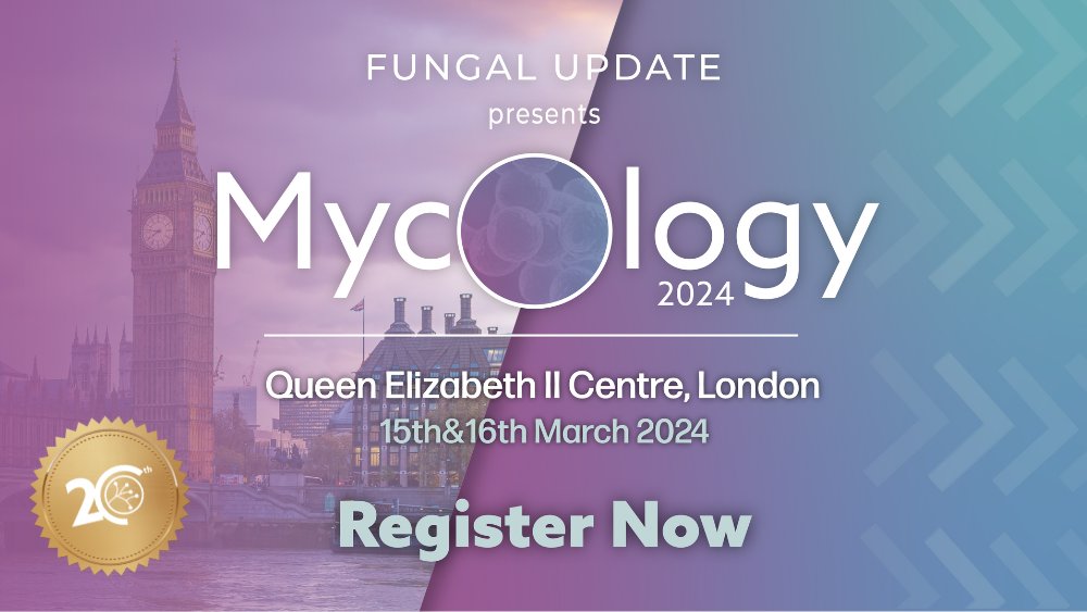 Two weeks left until everything kicks off at #Mycology2024! 🎙️🔬 This exciting 2-day conference boasts cutting edge-research, panel discussions, poster exhibitions, CPD accreditation, and much more! Register now 👉 ow.ly/9CTt50QJLjA #Conference