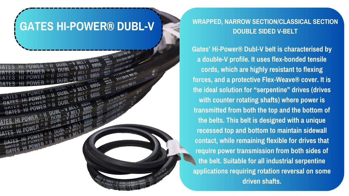 BeelineSales's tweet photo. Offering Widest range of V-Belts plus the buying power to stock them in house for your Industrial needs. Check our website below for more information.

#industrial #vbelts #rubberbelt #industrialbelts

sales@beeline.co.uk
01908222999 - https://t.co/7ih5r7bCjD https://t.co/1OUx9QlKMx