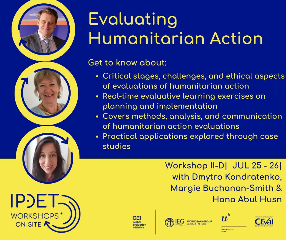 The upcoming On-Site workshop co-organized by the Ukrainian Evaluation Association (UEA) and the ALNAP, is designed to equip participants with the skills needed to navigate the complexities of evaluating humanitarian responses in real-time.
Learn more: lnkd.in/eE-ejkVC