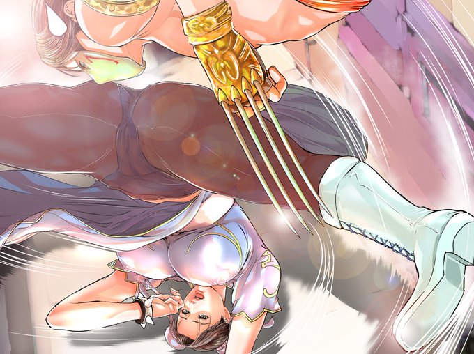 #春麗生誕祭バルログさんの目線だと…(sight from Vega) 