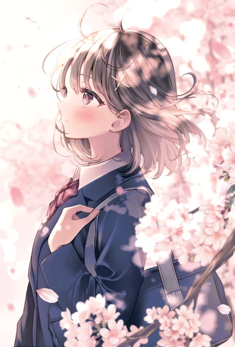 春が来たツリーにイラストメイキングあります#XPPen 