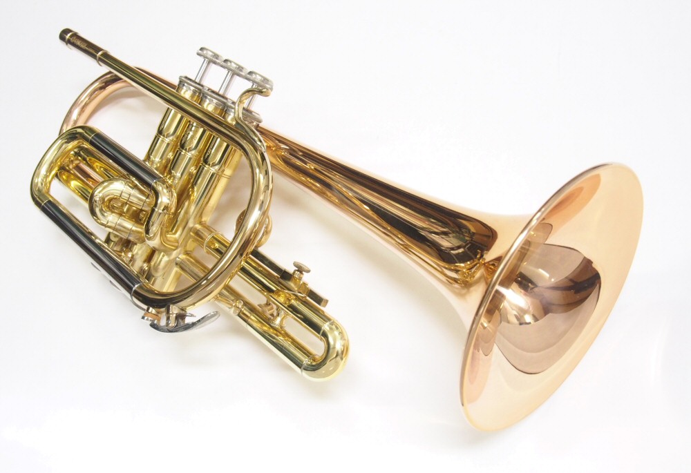 希少　名機　ヤマハロングコルネットYCR-332 赤ベル 希少 名機 ヤマハロングコルネットYCR-332 赤ベル