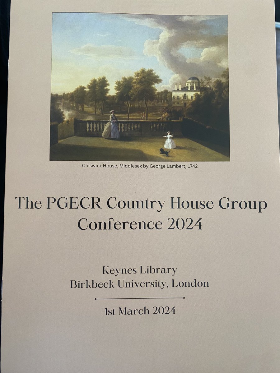 Thanks so much to @PGCountryHouse for inviting me to deliver the keynote lecture for your conference. Looking forward to the discussions.