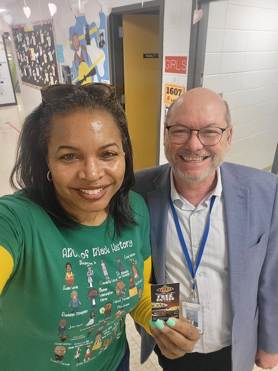 I spy <a href="/MarcoMunozJCPS/">Marco Munoz</a> at  Layne Elementary and it happens to be my anniversary!!! 10 whole years! Who knew??? Right place, right time.<a href="/chayes4979/">Cassandra Hayes Layne Elem Principal</a>