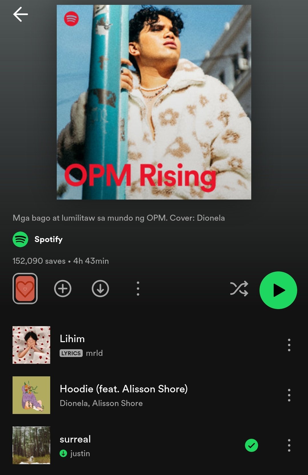 SB19 SPOTIFY TEAM ㊂🎼 on X: Entering another Editorial PL made by Spotify.  #surreal is now added to ' OPM RISING' playlist. Visit this editorial PL at  least once in awhile and