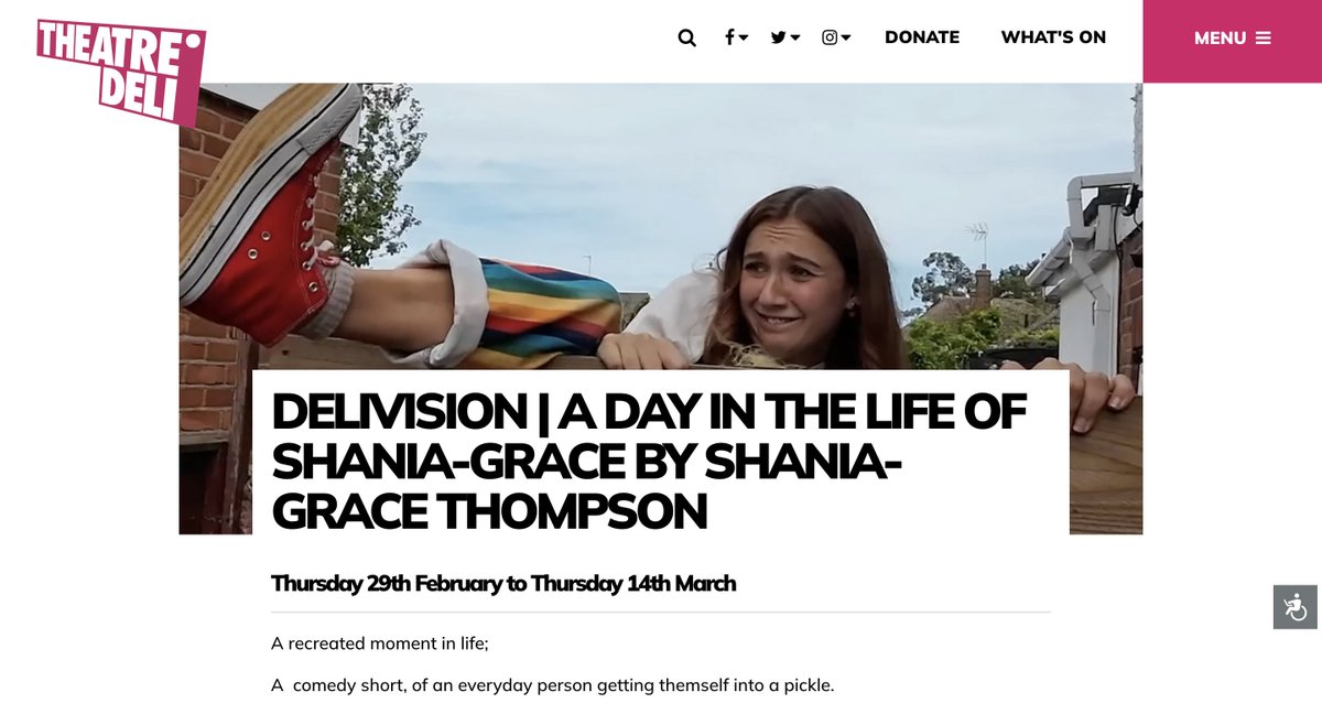 ShaniaGrace11's tweet image. At a loose end in the City of London? Head to @theatredeli to check out my comedy short. Free at the Delivision Event.

Link below for more info:
theatredeli.co.uk/Event/enddated…

#funnyvideosclips #comedyvideos #actors #shortfilmfestival #actorslife #filmmaking #creativelifestyle
