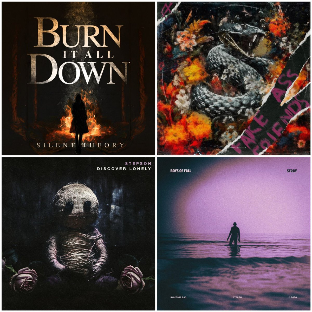 Core Weekly (@core_weekly) on Twitter photo Today's New Releases
<a href="/SilentTheory1/">Silent Theory</a> - Burn It All Down
<a href="/SetItOff/">Set It Off</a> - Fake Ass Friends
<a href="/stepsonpunk/">S T E P S O N</a> - Discover Lonely
<a href="/boysoffallband/">Boys of Fall</a> - Stray
#silenttheory #setitoff #stepson #boysoffall Today's New Releases
<a href="/SilentTheory1/">Silent Theory</a> - Burn It All Down
<a href="/SetItOff/">Set It Off</a> - Fake Ass Friends
<a href="/stepsonpunk/">S T E P S O N</a> - Discover Lonely
<a href="/boysoffallband/">Boys of Fall</a> - Stray
#silenttheory #setitoff #stepson #boysoffall