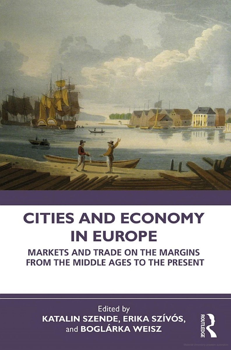 Cities and Economy in Europe Markets and Trade on the Margins from the Middle Ages to the Present, eds. K Szende, E Szívós, B Weisz (@routledgebooks, March 2024)
facebook.com/MedievalUpdate…
routledge.com/Cities-and-Eco…
#medievaltwitter #medievalstudies #medievalcities #medievaleconomy