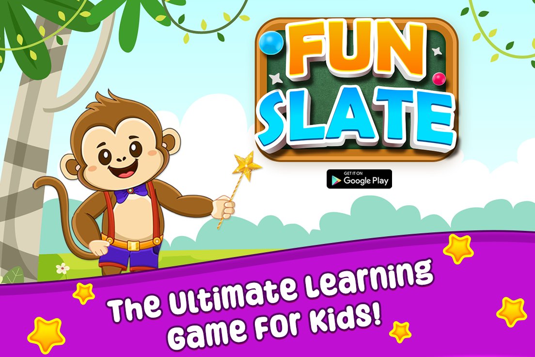 We're thrilled to announce that Fun Slate is now available on Google Play Store!
Game Link : bit.ly/3wBCuTb
.
#FunSlateLaunch #NewOnPlayStore #EducationalFun #LearningGames #DownloadNow #FunSlateApp #GooglePlayRelease #LearningMadeFun #TrueFormGames