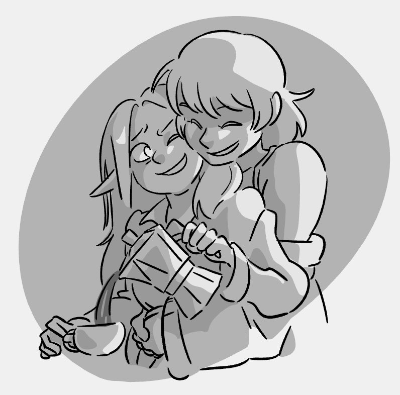 ilohno_'s tweet photo. wishing you a sweet warm morning #farcille #dungeonmeshi https://t.co/iJqB1v5KH3