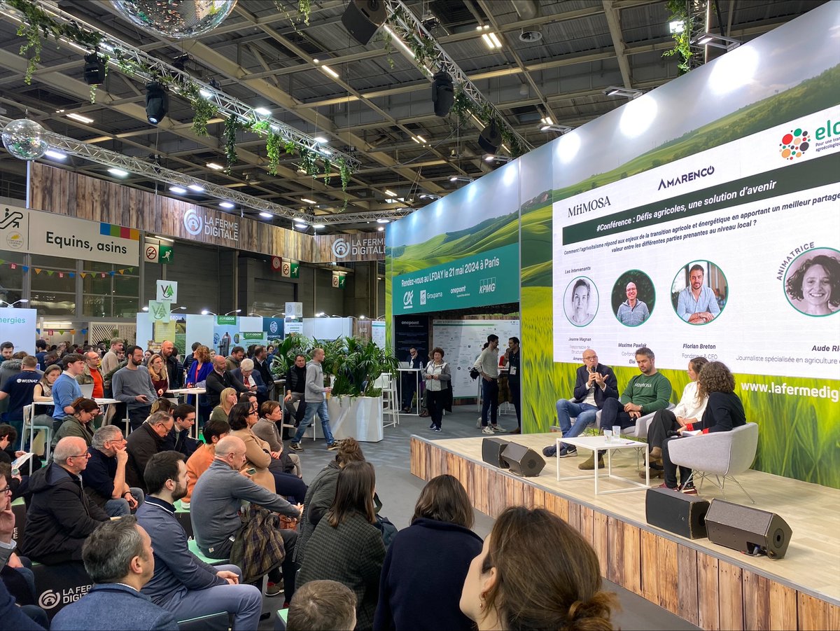 On était hier au Salon de l'#Agriculture à la rencontre des acteurs de la filière agricole !

📈 799 nouvelles exploitations ont vu le jour en 2023 grâce au soutien d'Initiative France.

L'occasion de retrouver nos partenaires, notamment <a href="/GroupeGroupama/">Groupe Groupama</a>  &amp; <a href="/MiiMOSA_fr/">MiiMOSA</a>. 
#SIA2024