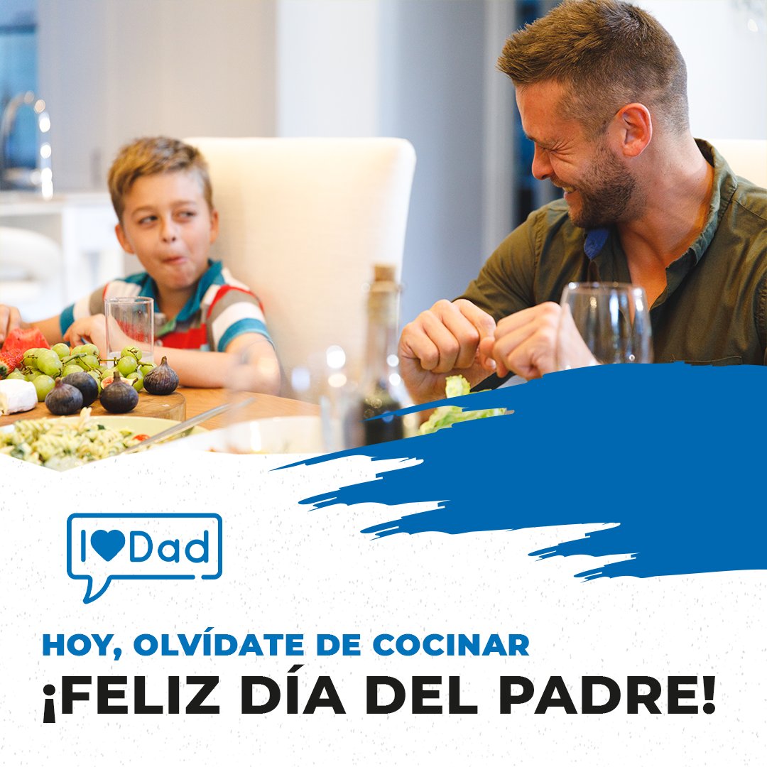 GoRest6's tweet image. ¡Cuando seas padre comerás con tu hijo!

En el día del padre, regala la oportunidad de disfrutar de comida casera sin tener que ponerse el delantal.

Sorprende a papá con una semana llena de sabores increíbles.

Elige Go Rest 📲 951 386 710

#GoRest #ComidaCasera #Food
