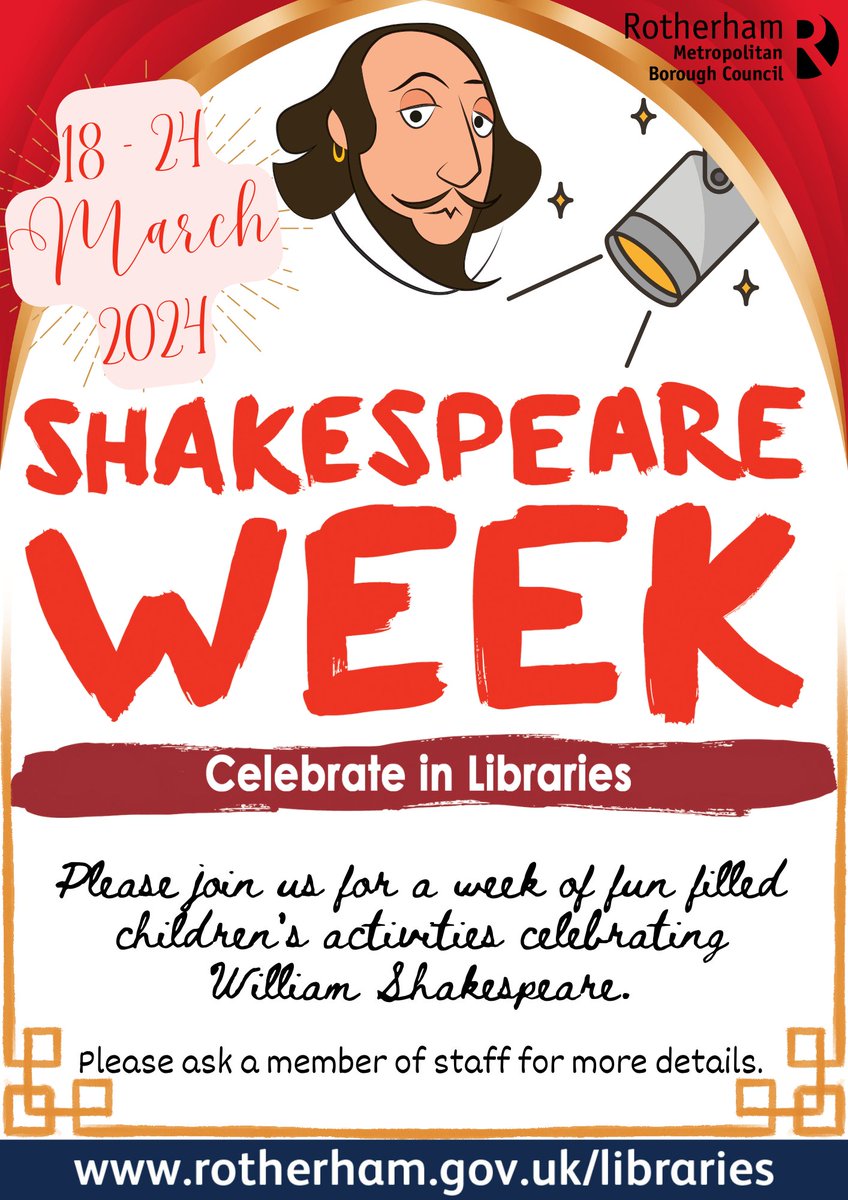 Rotherham Libraries tweet media