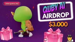 EricCartman_eth's tweet photo. New airdrop: Quby Ai (QYAI)
Total Reward: 100 Billion QYAI (~$3,000)
Rate: ⭐️⭐️⭐️⭐️
Winners: 600 Random
Distribution: 24th February https://t.co/TcdsOLiGmm