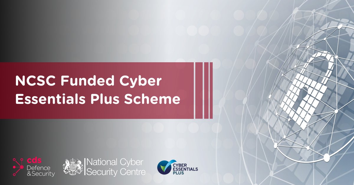 🔒Boost your small AI business cybersecurity with NCSC's Funded Cyber Essentials Plus scheme! 🚀 Gov-backed Cyber Essentials enforces 5 critical controls. Eligible orgs get 20 hrs funded support. Learn more: hubs.li/Q02mKp930 #CyberSecurity #NCSC #CyberEssentials