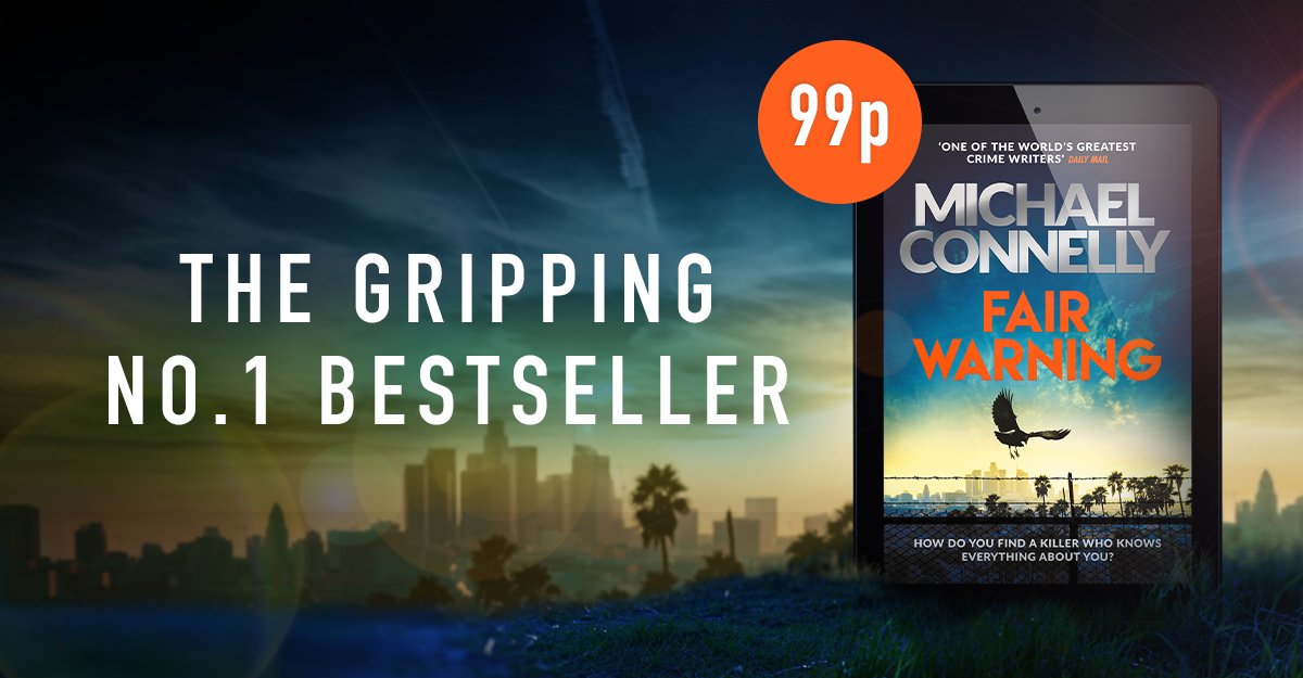 How do you find a killer who knows everything about you? The No.1 bestselling Jack McEvoy thriller from @connellybooks – just 99p for a limited time! brnw.ch/21wHtnb