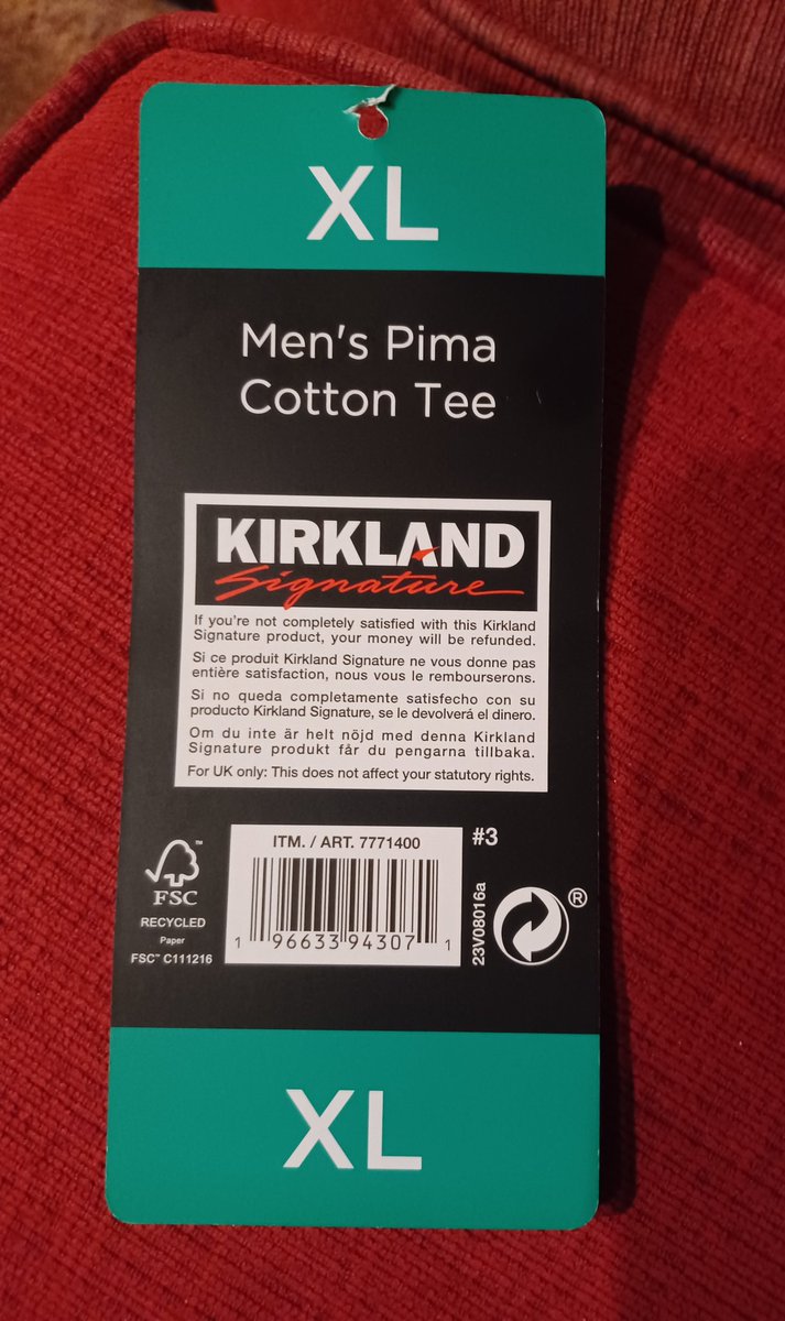 NeilNRockville's tweet image. @czabe , not sure if you've seen these at Costco.  They have the same feel as the old "life is good" t-shirts which were the best. And there is a long sleeve version for @stevesolomon 
#tshirttalk
