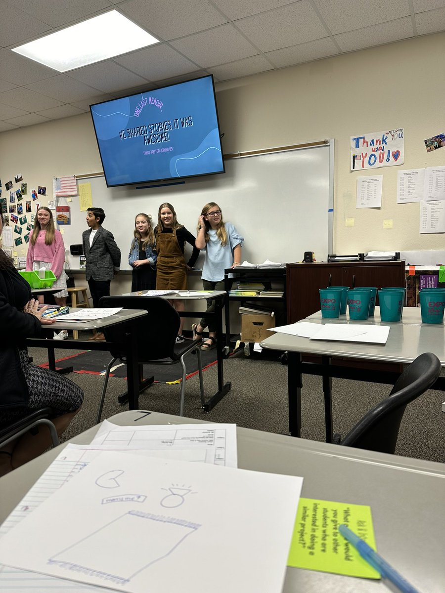 Kelli Sanders (@kel_sanders) on Twitter photo Wearing your mom hat while being at work is also fun! Tonight I got to watch my <a href="/MedlinMiddle/">Medlin Middle School</a> 6th grader present a memoir presentation with her team. Thank you <a href="/leann_shelley/">Leann Shelley</a> for the opportunity and for sponsoring this <a href="/nisdexpo/">NISDExpo</a> group. <a href="/kristybutlerIT/">Kristy Butler</a> Wearing your mom hat while being at work is also fun! Tonight I got to watch my <a href="/MedlinMiddle/">Medlin Middle School</a> 6th grader present a memoir presentation with her team. Thank you <a href="/leann_shelley/">Leann Shelley</a> for the opportunity and for sponsoring this <a href="/nisdexpo/">NISDExpo</a> group. <a href="/kristybutlerIT/">Kristy Butler</a>
