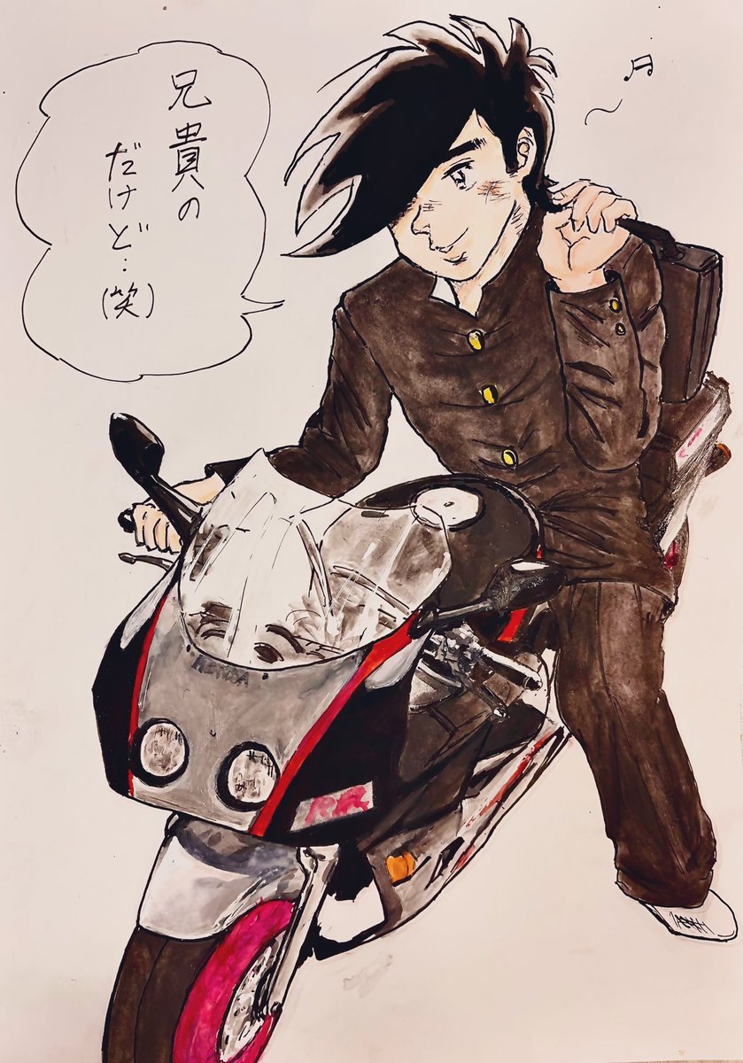 おはようございます☀ 余談ですが アシュリーシンプソン 爆音で聴いてますw  #手描き#イラスト好きな人と繋がりたい#絵描きさんと繋がりたい#イラスト#漫画#マンガ #アシュリーシンプソン, image size:839x1200