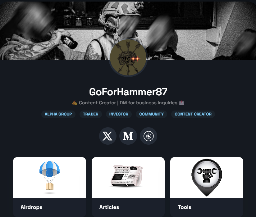 Quick recap for my Followers:

Explore a comprehensive compilation of highlights covering various crypto topics: 

🌐 NFTs 
💹 DeFi
🎁 Airdrops
🔄 Protocols
📈 Trading Strategies
🛠️ Basic Tools
📚 Educational Content

Visit my website for detailed insights and tips!