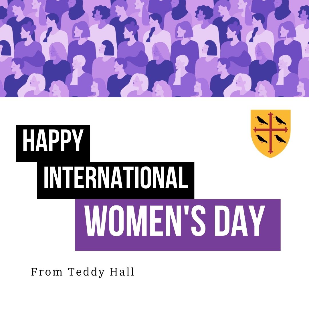 Happy #InternationalWomensDay from #TeddyHall!