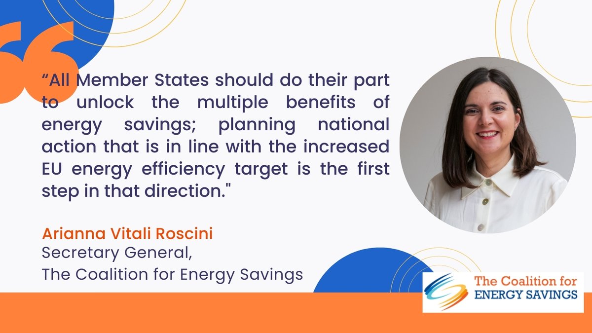 📅 Today is the deadline for the EU Commission to send Member States a revised #energyefficiency contribution! 

✅ The mechanism, introduced by the new #EED, should prevent a gap between the sum of all national energy efficiency contributions and the 2030 target.