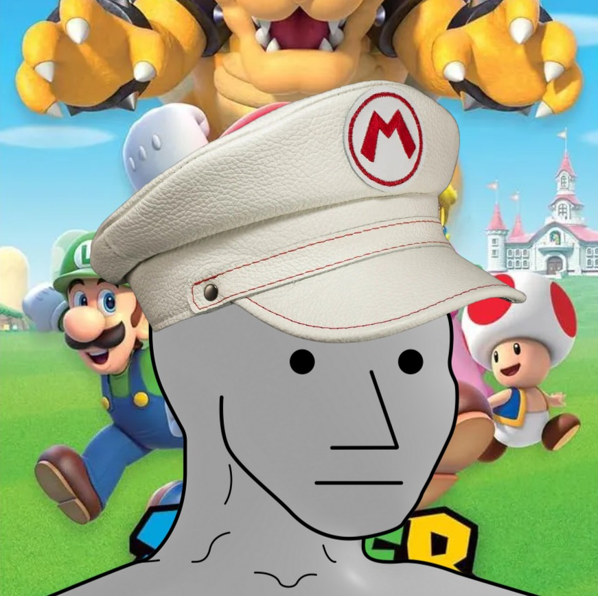 Npcwif_hat's tweet photo. NPC Gang is more bros to you guys than mario bros! 👊👊

#NPCWIFHAT #SOL #SOLANA #CRYPTO #MEMECOIN https://t.co/fscOtYvM9H