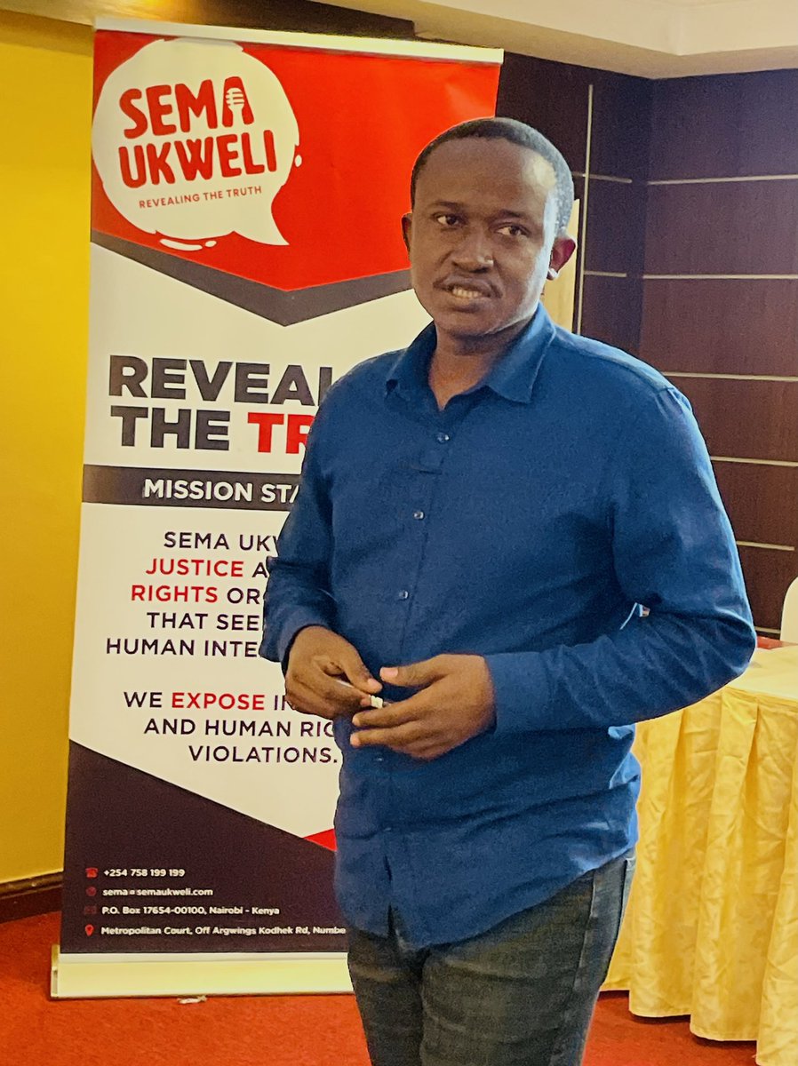 “Community organizing is about thinking with others, recruiting others, and taking collective action. It involves working across differences against a common oppression/issue and towards a common desired outcome.” - Gibson Maina #SemaUkweli #RevealingTheTruth #CitizenJournalismKe