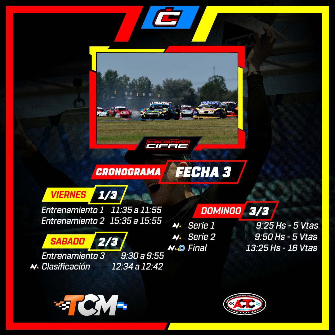 BucciCifre's tweet photo. ๐๐ผ Listos para encarar nuestro finde junto a mi gran equipo en La Plata ๐
#CyLRacing ๐ธ #TCMouras https://t.co/ZYWPYCQbGN