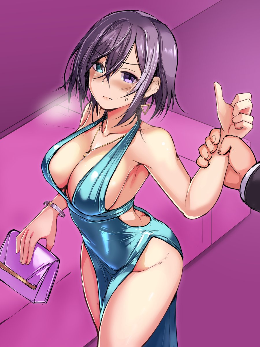 金持ちが自慢するためにパーティドレスを着せられる乃永ちゃん・裏 