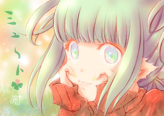 「clover green eyes」 illustration images(Latest)