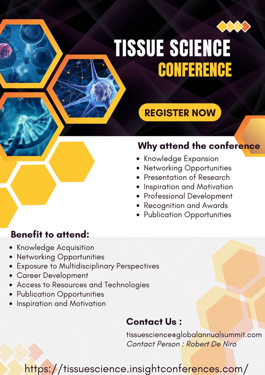 nirorrobertde's tweet photo. #tissue conference 2024 https://t.co/gtmhxuKQ2j