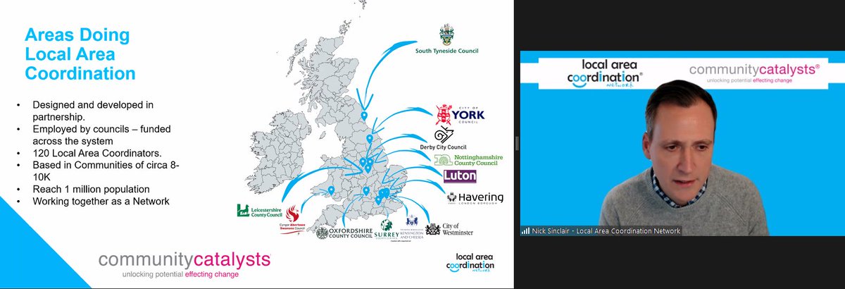 HousingLIN's tweet image. @LacnNick from Local Area Coordination then shared an insightful perspective on the role of a Local Area Coordinator and its outcomes on people and families, communities and services.

Recording out soon! In the meantime, read his #HLINblog here: housinglin.org.uk/blogs/Good-Hou…