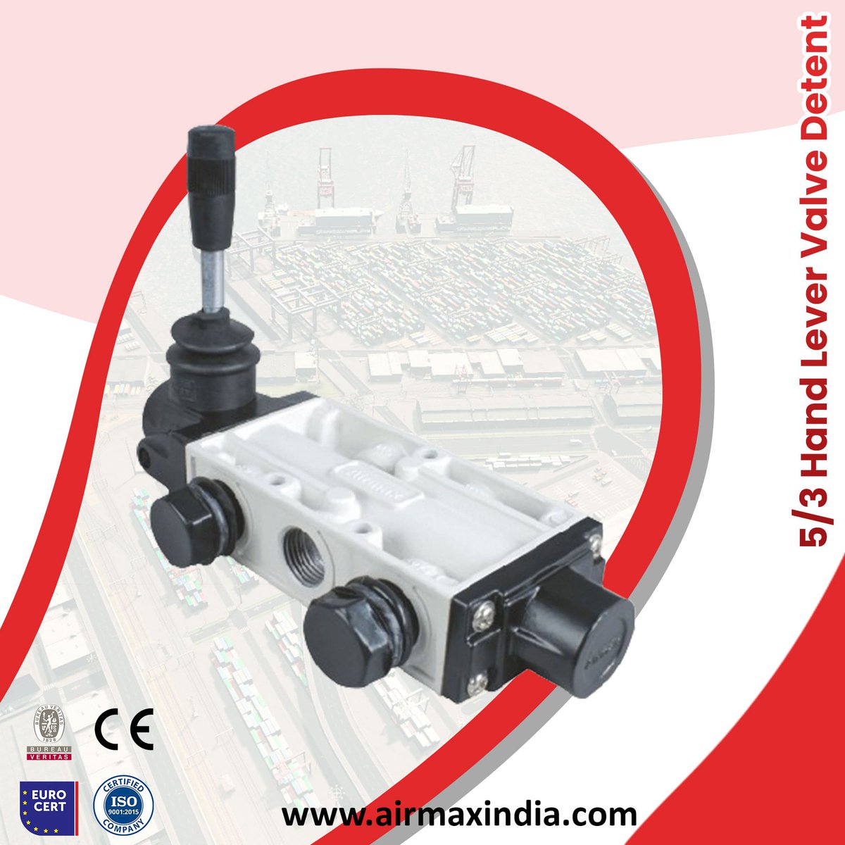 Airmaxpneumatic's tweet image. Did you know? Airmax Pneumatic's 5/3 Way Hand Lever Valve Detent is the secret behind smooth performance in both the automotive and packaging industries. Experience reliability and performance like never before!

#AirmaxPneumatic #SmoothPerformance #viral #trending