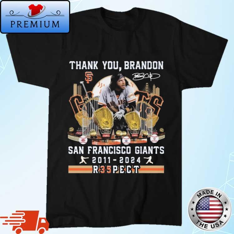 Official official Thank You Brandon San Francisco Giants 2011-2024 R35pect T-Shirt

premiumt-shirt.com/product/offici…