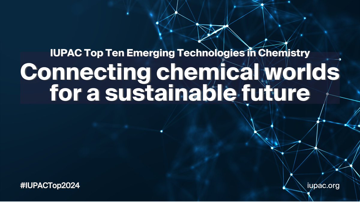 So happy to see the chemistry community embracing @IUPAC's 'Top Ten' initiative! 🥳 Thanks @ChemicalScience and @RoySocChem for inviting @javiergarciamar and I to write about it 💕Creating connections is key towards a sustainable future. Free to read here: pubs.rsc.org/en/Content/Art…